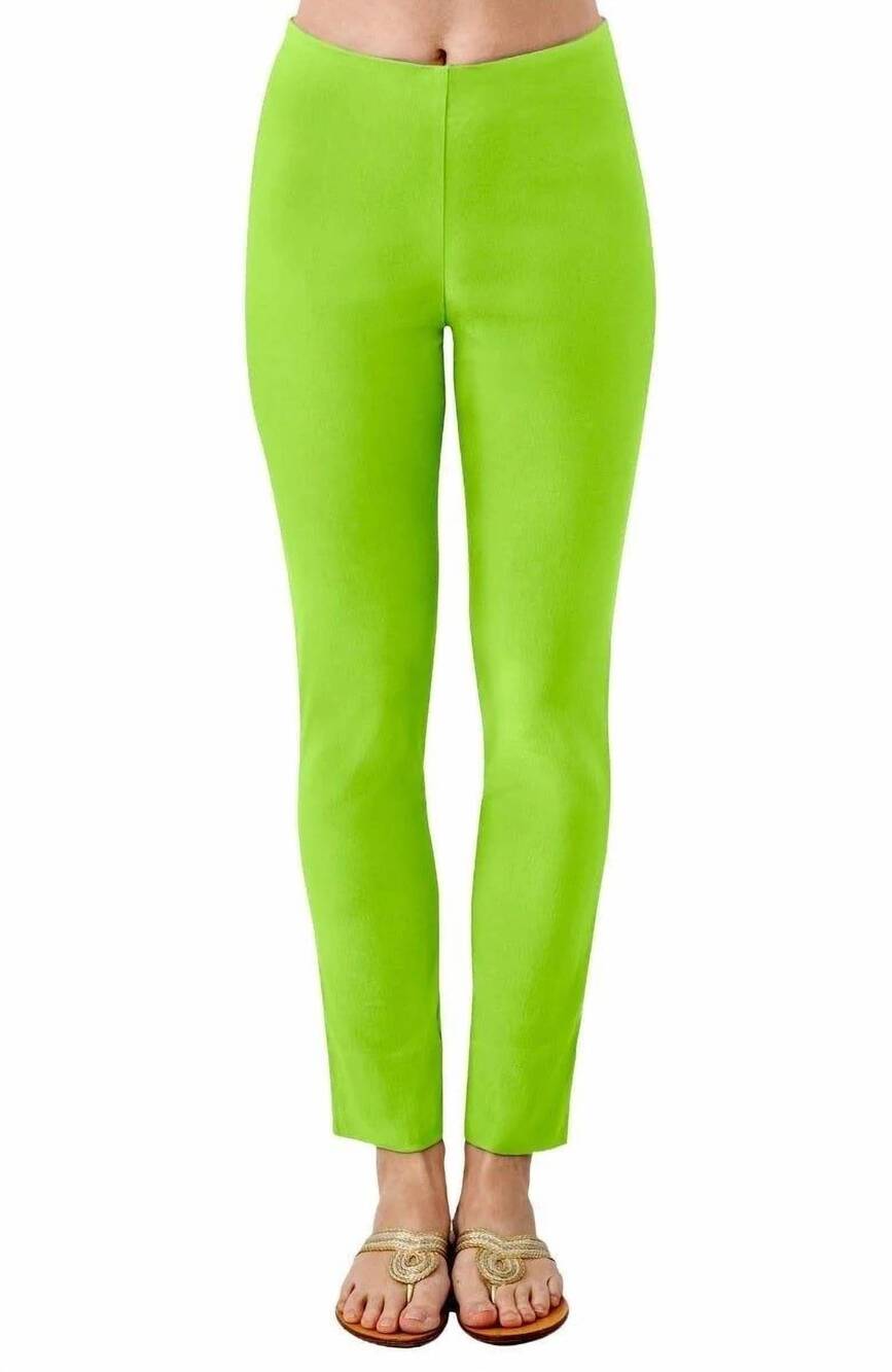 NEW GRETCHEN SCOTT gripeless pant in lime